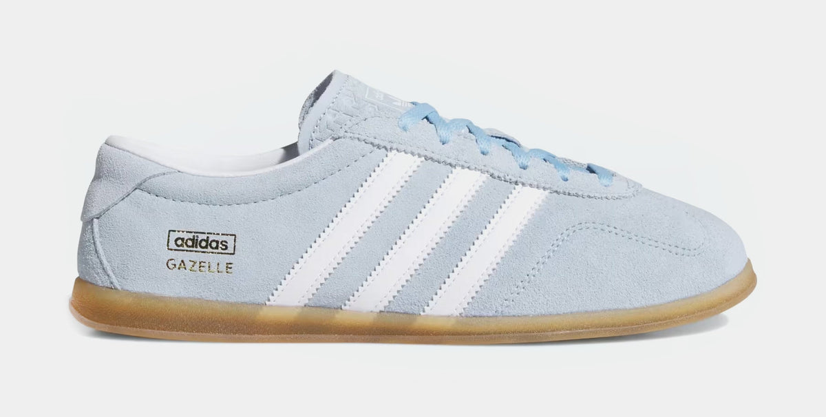 Exclusive Gazelle Lo Pro Womens Lifestyle Shoes (Blue/White) — 5 — Front View