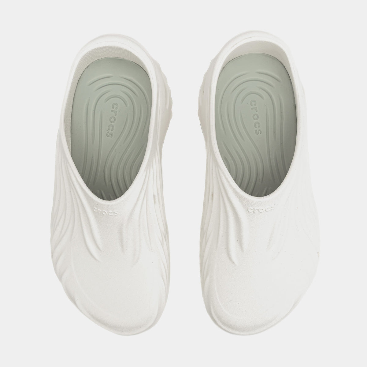 Exclusive Echo Wave Mens Sandals (Chalk) — 4 — Side View