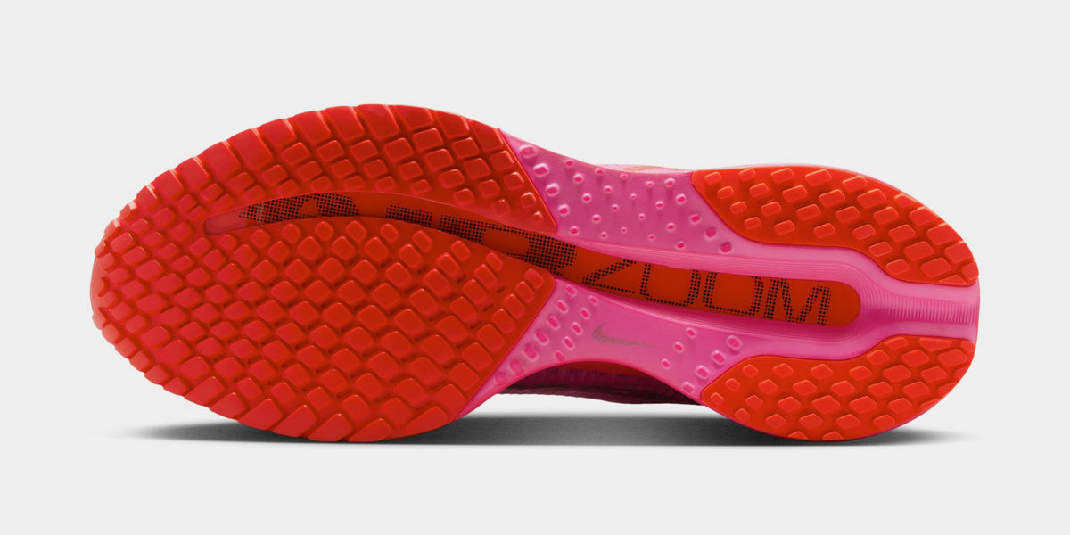 Exclusive Pegasus Premium Womens Running Shoes (Playful Pink/Bright Crimson/Hyper Pink) — 5 — Top View