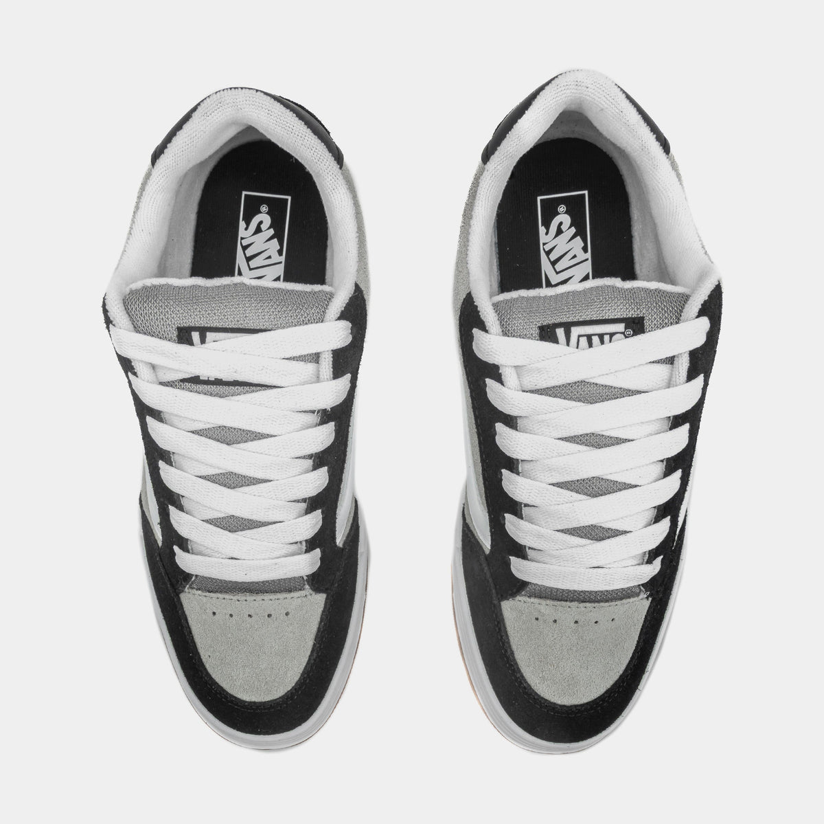 Exclusive Hylane Grade School Skate Shoes (Black/Grey) — 3.5Y — Side View