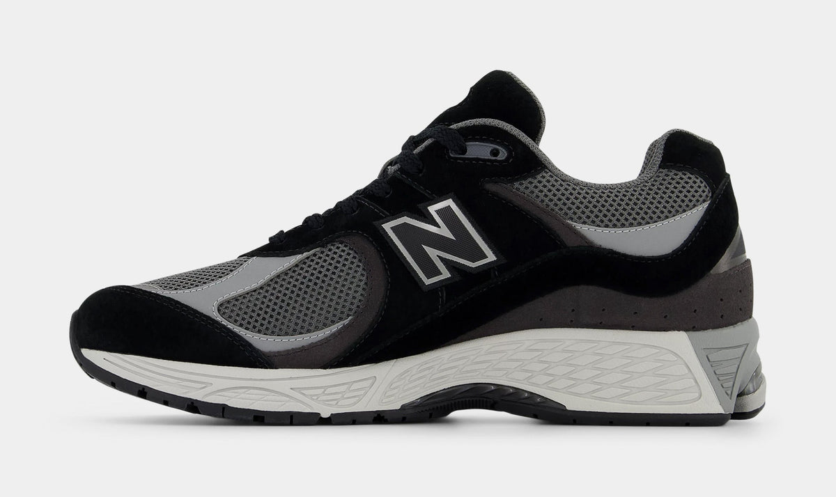 Exclusive 2002R Mens Running Shoes (Black/Grey) — 4 — Back View
