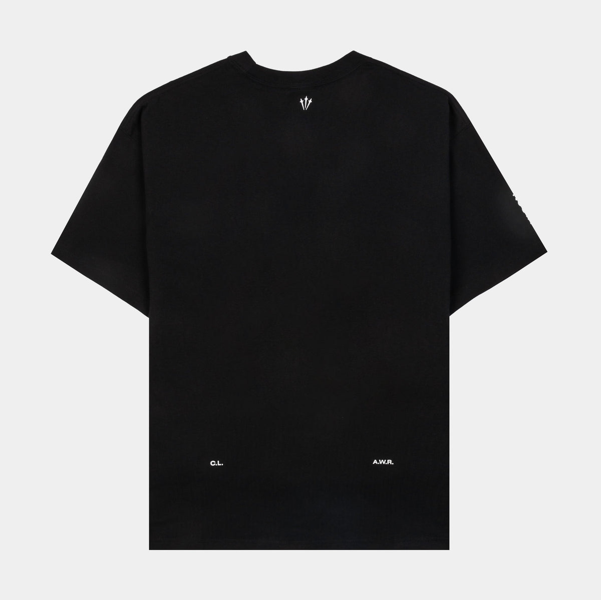 Exclusive NOCTA NRG Mens Short Sleeve Shirt (Black/White) — S — Side View