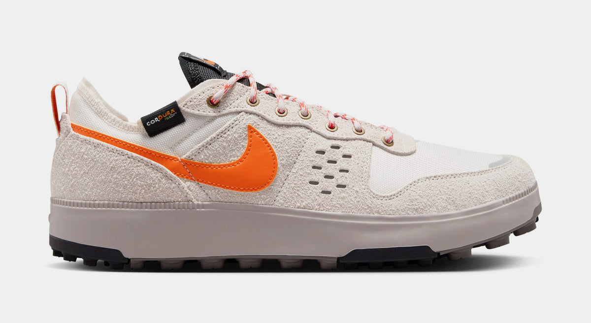 Exclusive C1TY Premium Mens Lifestyle Shoes (Phantom/Orange/Orewood Brown) — 8 — Front View