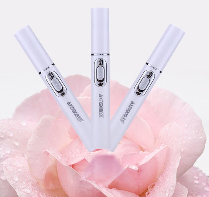 Exclusive Blue Light Therapy Acne Treatment Pen — Have a logo — Back View