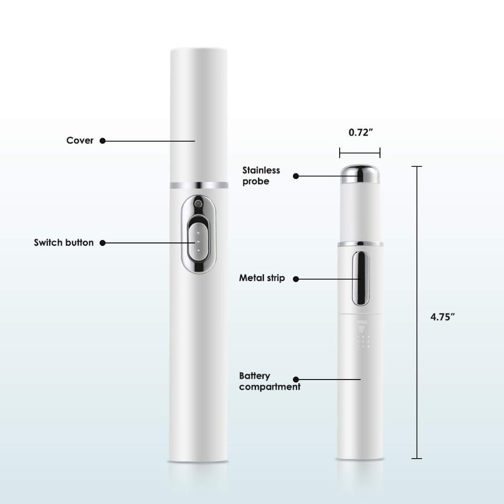 Exclusive Blue Light Therapy Acne Treatment Pen — Have a logo — Alternate View 12
