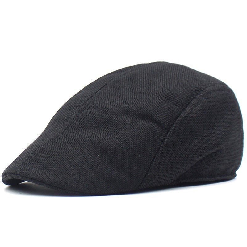 Exclusive Breathable outdoor retro peaked cap mesh beret — Coffee — Size 58cm — Alternate View 11