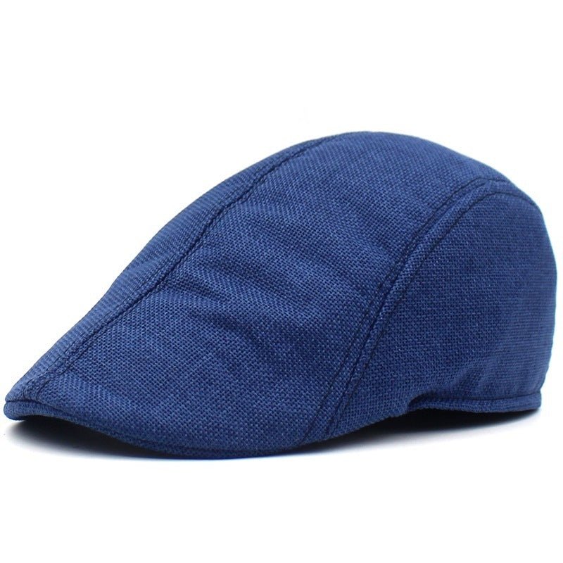 Exclusive Breathable outdoor retro peaked cap mesh beret — Coffee — Size 58cm — Alternate View 7