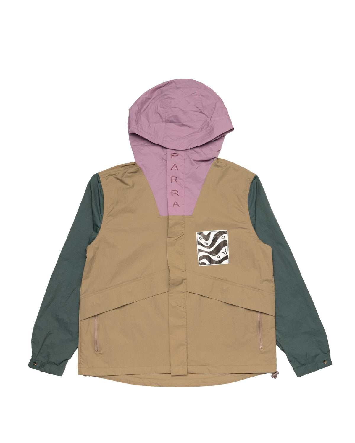 Exclusive by parra distorted logo jacket — 2XS — Front View