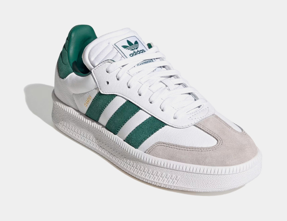 Exclusive Samba XLG Mens Lifestyle Shoes (Cloud White/Collegiate Gren) — 4 — Side View
