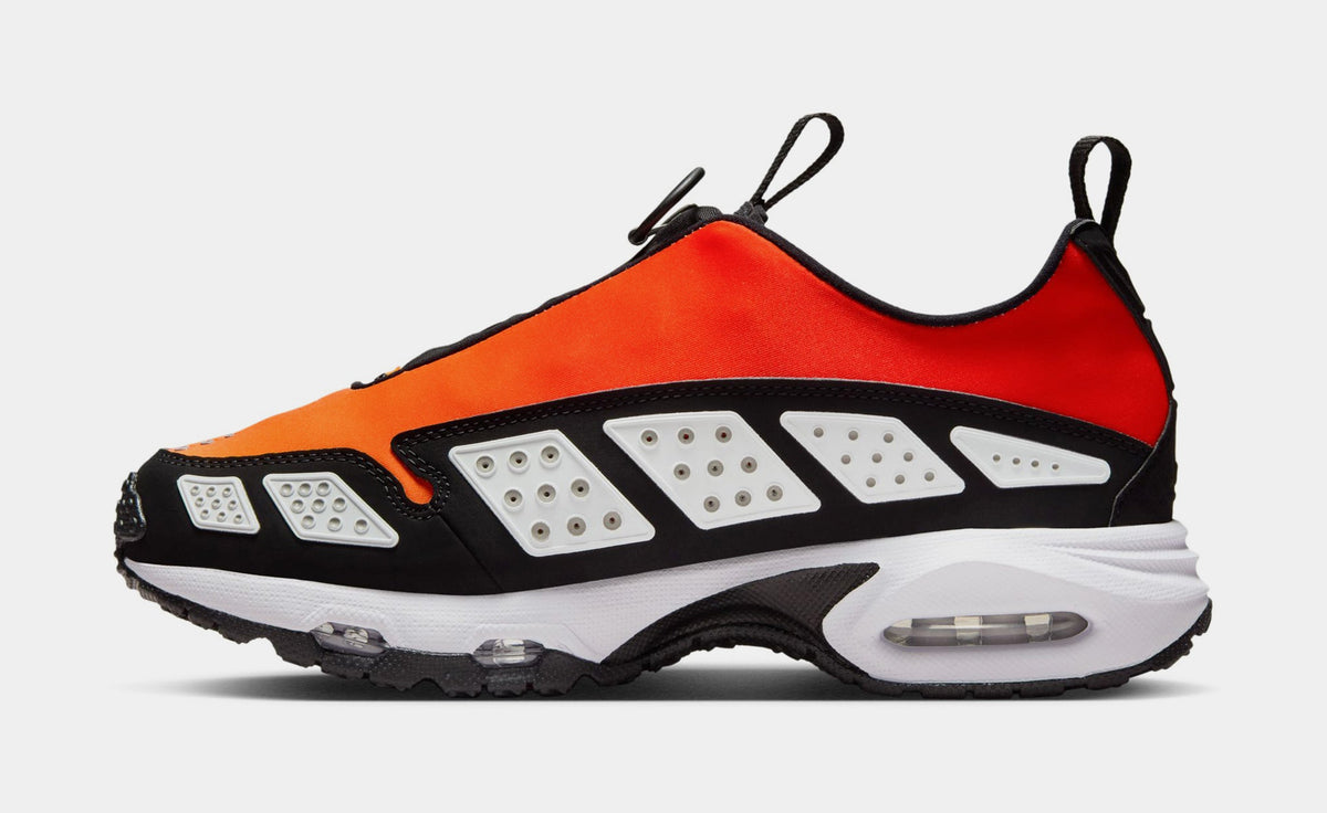 Exclusive Air Max SNDR Canyon Gold and Deep Ocean Womens Running Shoes (Bright Crimson/Black/Bright Ceramic) — 5 — Back View