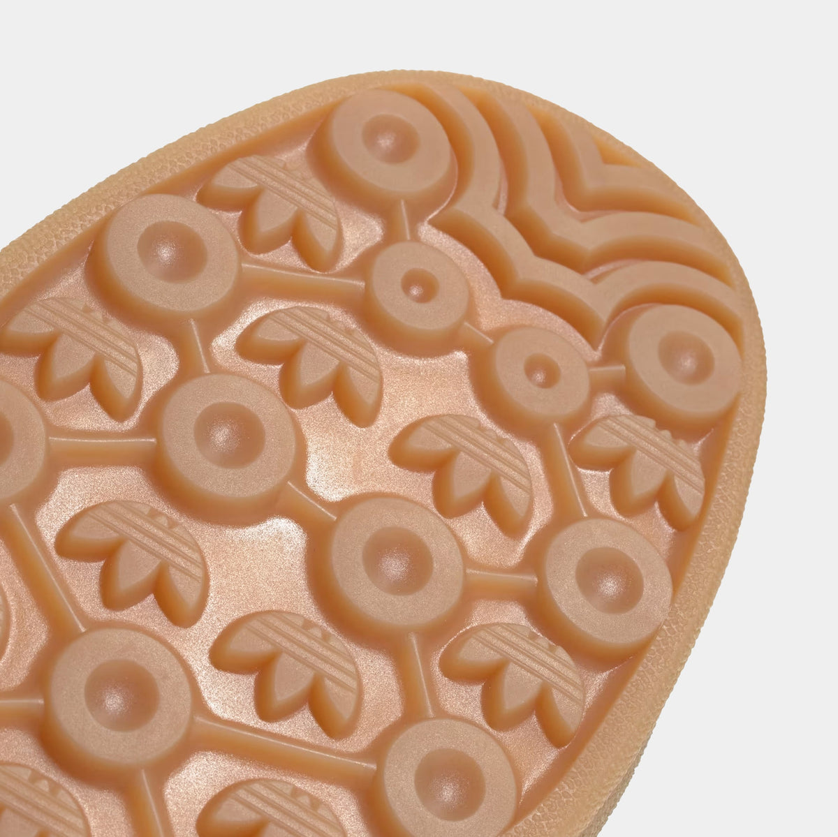 Exclusive Gazelle Indoor Womens Lifestyle Shoes (Warm Clay/Cloud White/Gum) — 5 — Detail View