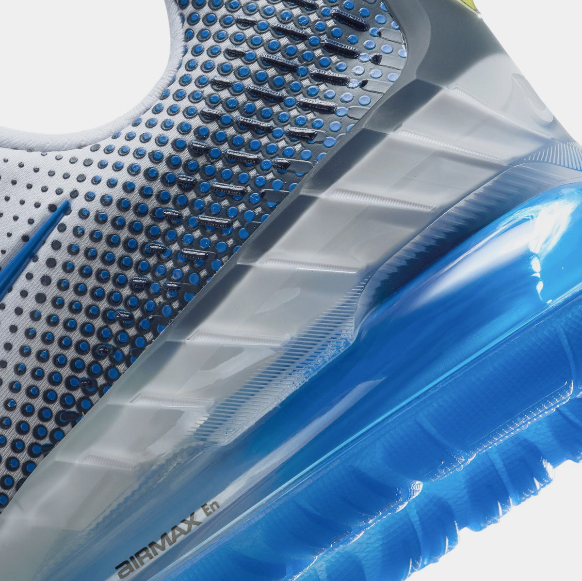 Exclusive Air Max Phoenix Mens Running Shoes (White/Game Royal/Obsidian Cyber) — 6 — Lifestyle View