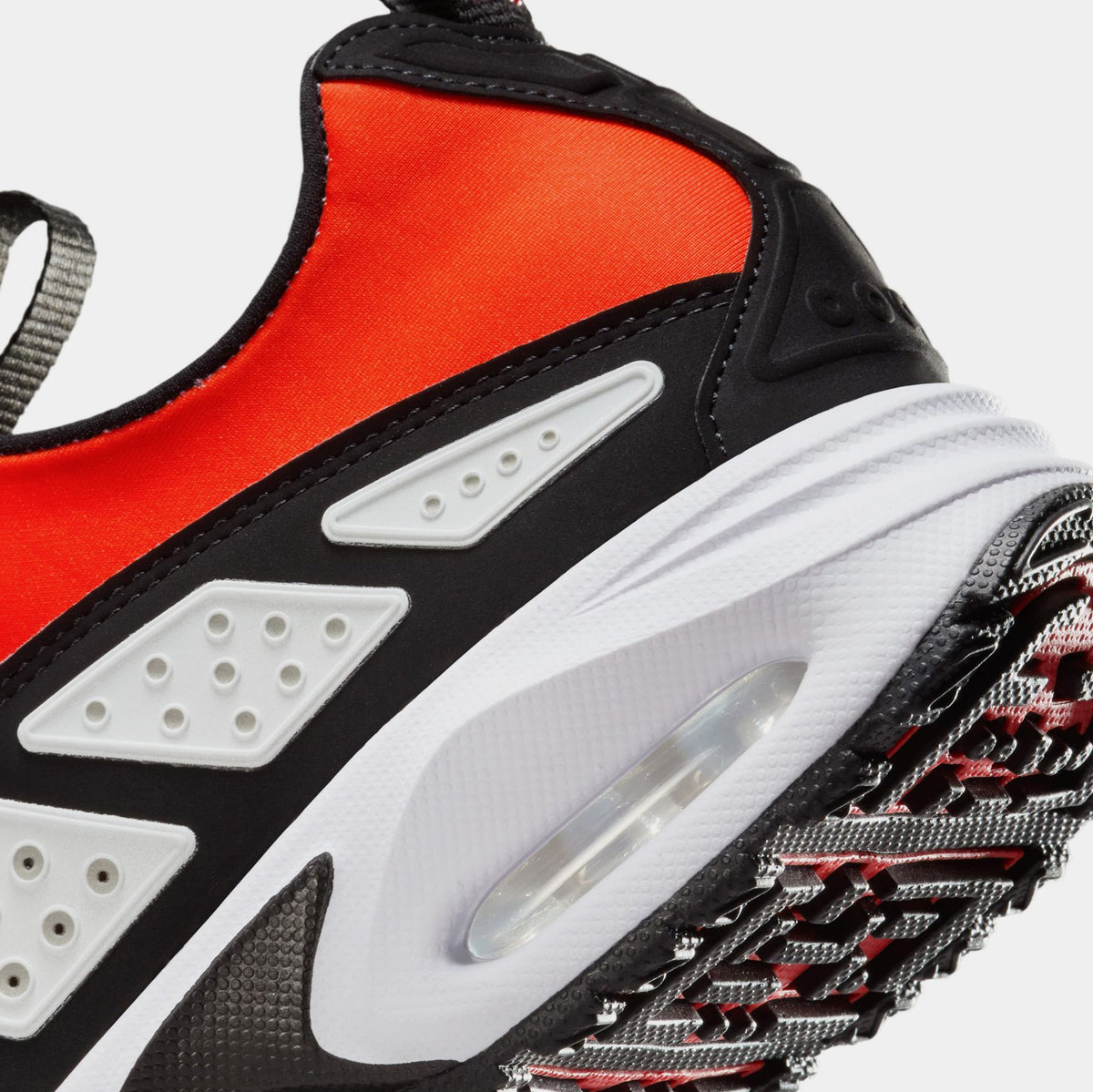 Exclusive Air Max SNDR Canyon Gold and Deep Ocean Womens Running Shoes (Bright Crimson/Black/Bright Ceramic) — 5 — Lifestyle View