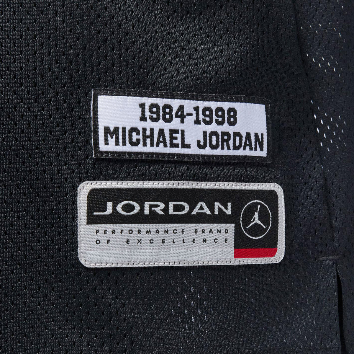 Exclusive Summer Essentials Mens Jersey (Black/White) — XS — Detail View
