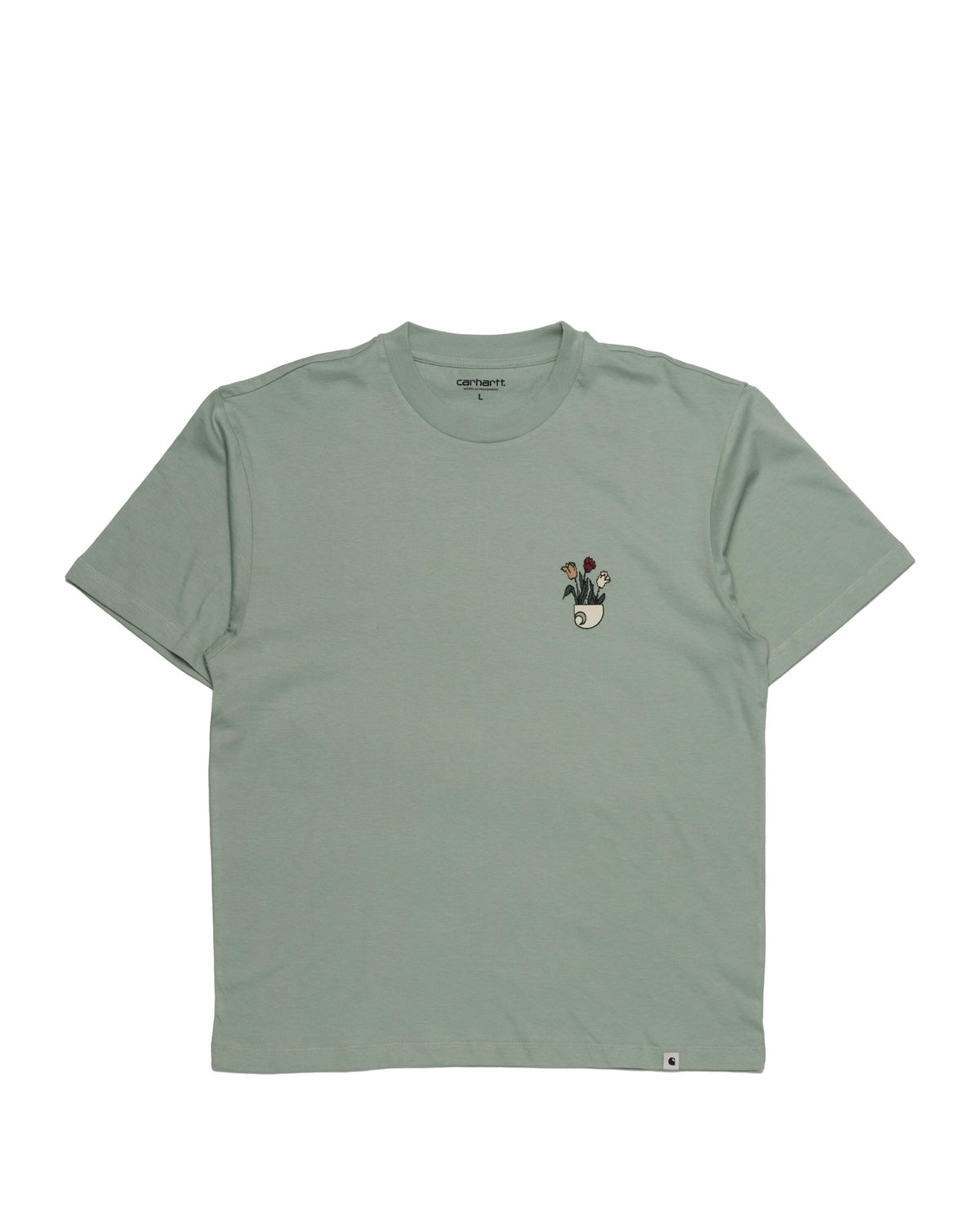 Exclusive Carhartt WIP WMNS S/S Planter T-Shirt — 2XS — Front View
