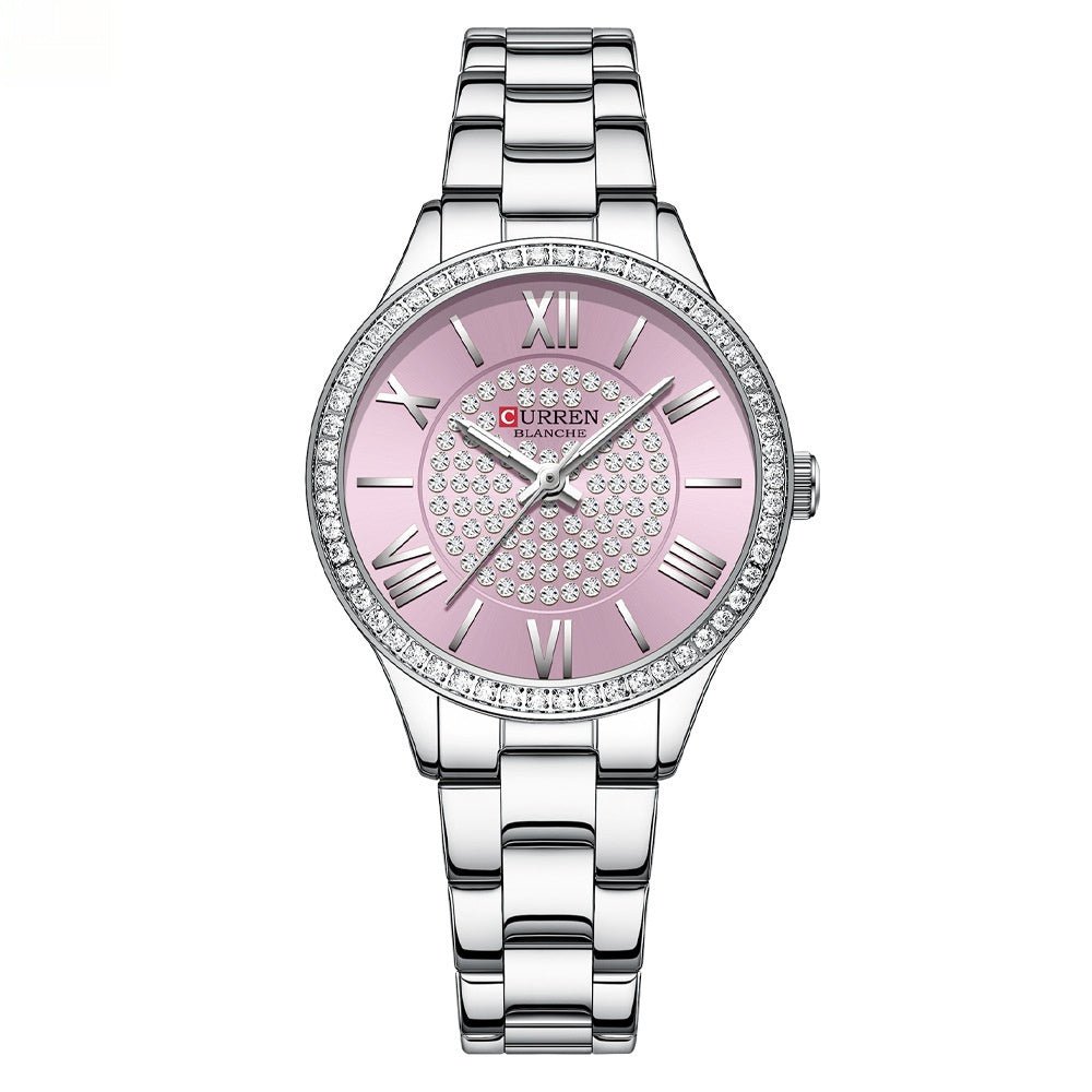 Exclusive Casual Women's Watch — Gold Shell Gold — Alternate View 7