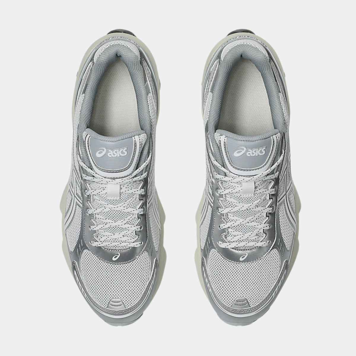 Exclusive Gel Kinetic Fluent Mens Running Shoes (White/White) — 5 — Side View