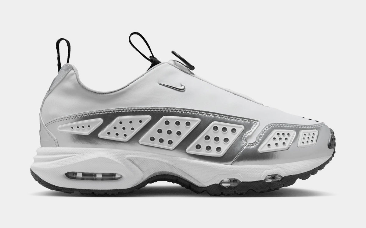 Exclusive Air Max SNDR Womens Running Shoes (Silver/White/Anthracite/Black) — 5 — Front View