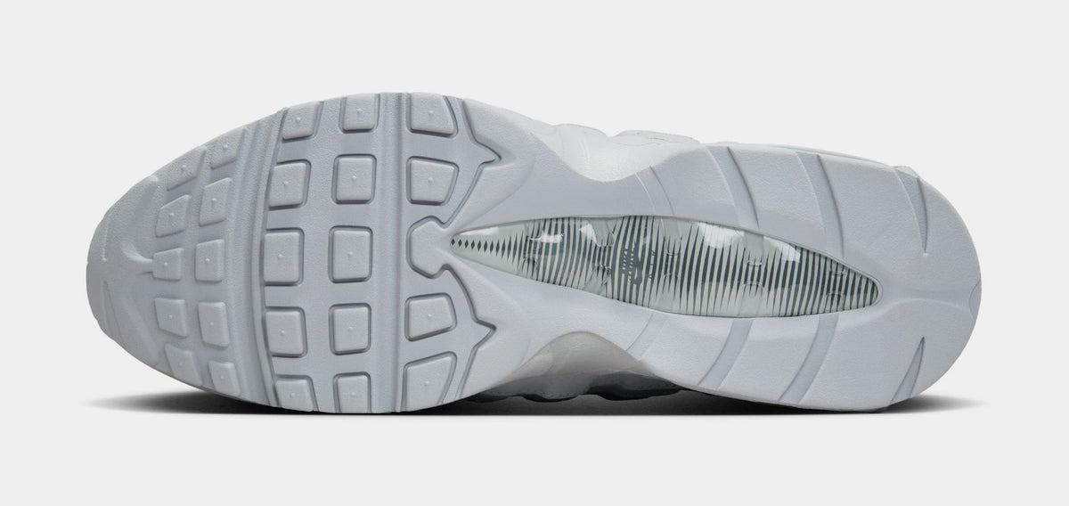 Exclusive Air Max 95 OG Mens Running Shoes (Wolf Grey/Wolf Grey/Anthracite) — 6 — Top View