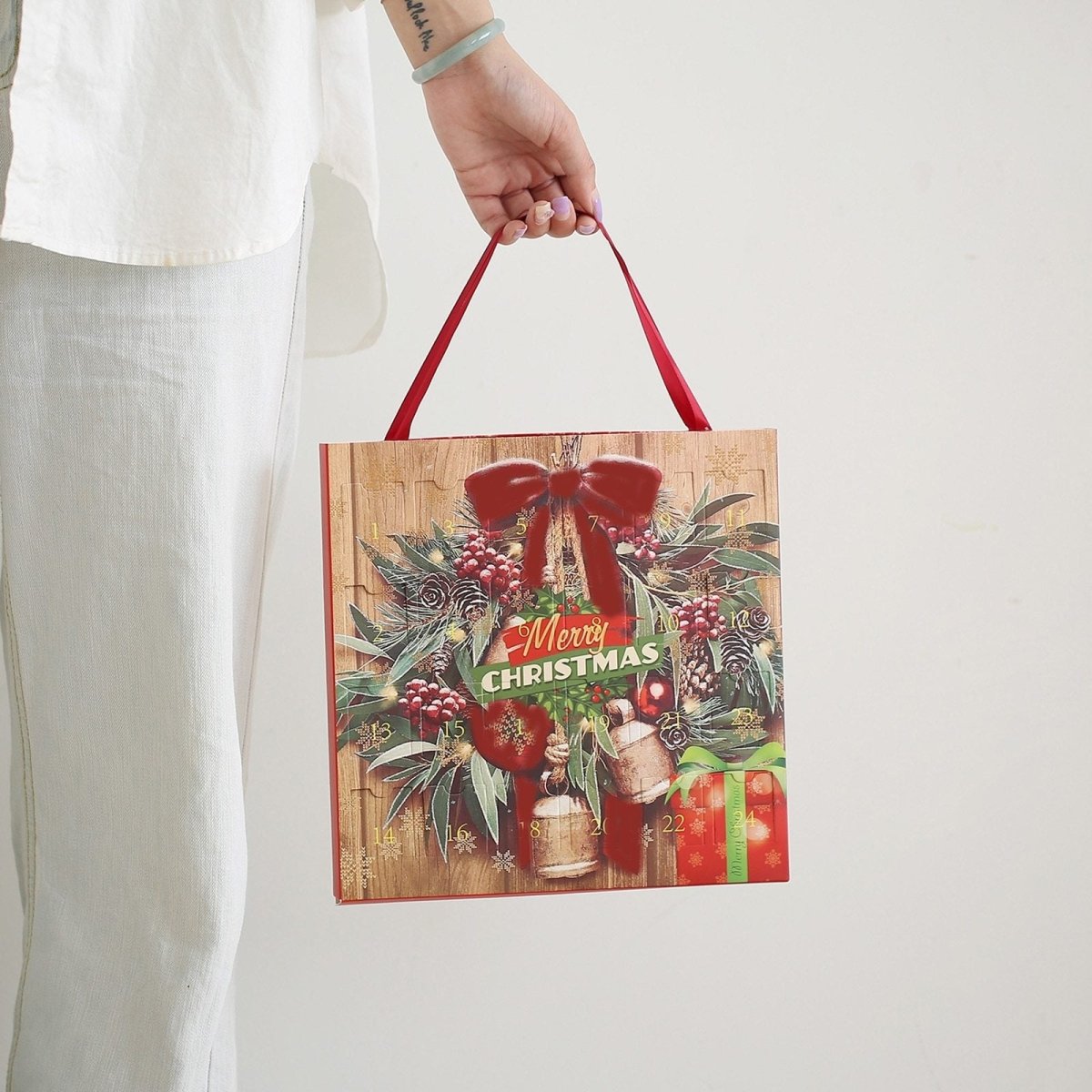Exclusive Christmas Earrings Gift Set — QA set — Back View