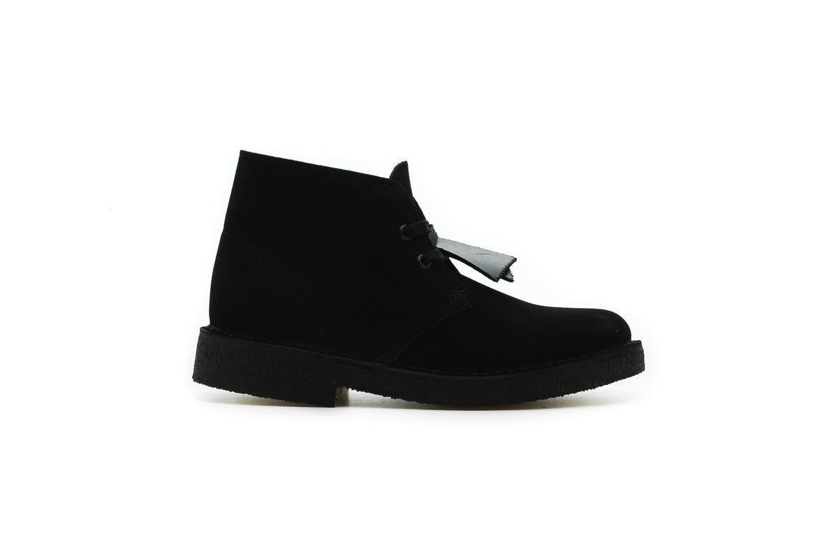 Exclusive Clarks Originals DESERT BOOT "BLACK" — 3 — Front View