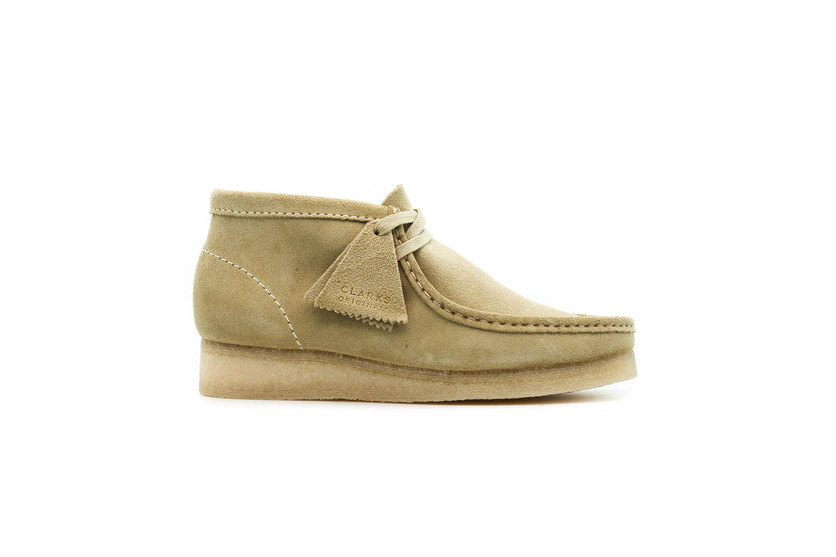 Exclusive Clarks Originals WALLABEE BOOT "MAPLE" — 3 — Front View