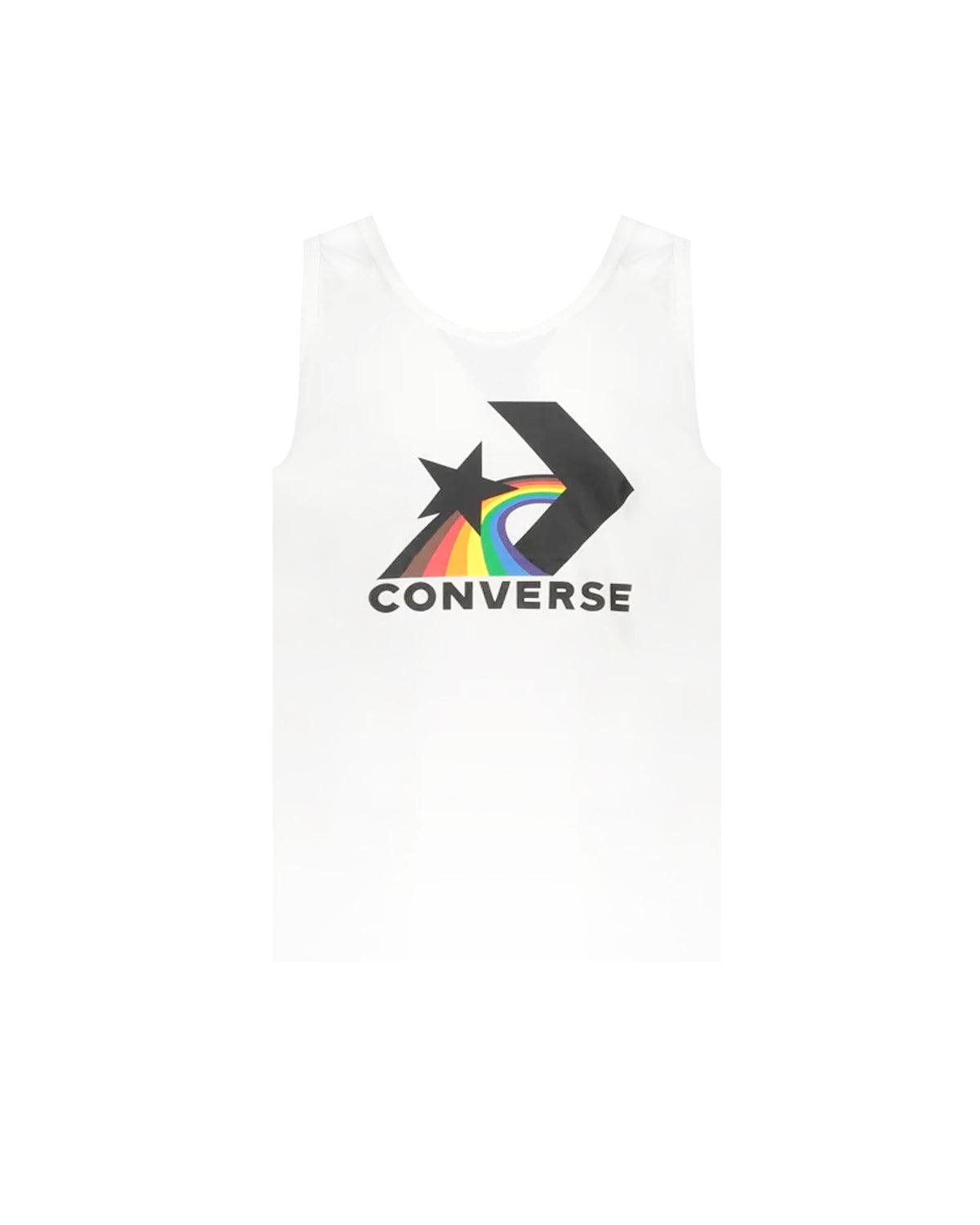 Exclusive Converse PRIDE TANK "WHITE" — 2XS — Front View