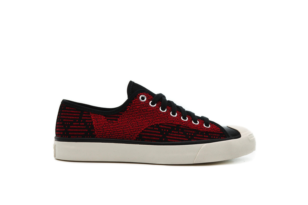 Exclusive Converse x CONVERSE PATCHWORK JACK PURCELL RALLY OX "BLACK" — 3 — Front View