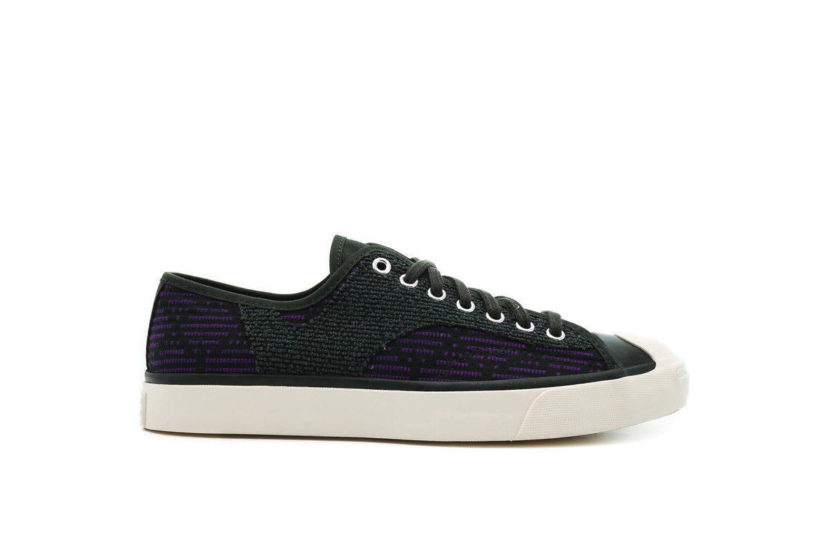 Exclusive Converse x CONVERSE PATCHWORK JACK PURCELL RALLY OX "DEEP LICHEN" — 3 — Front View