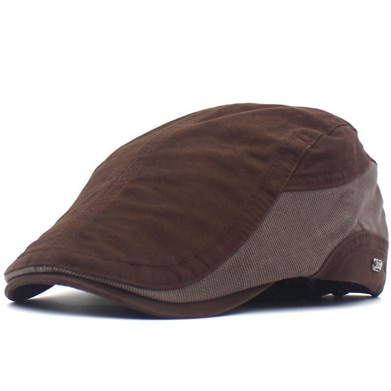 Exclusive Cotton Beret Outdoor Sun Hat — Green — Size M — Alternate View 7