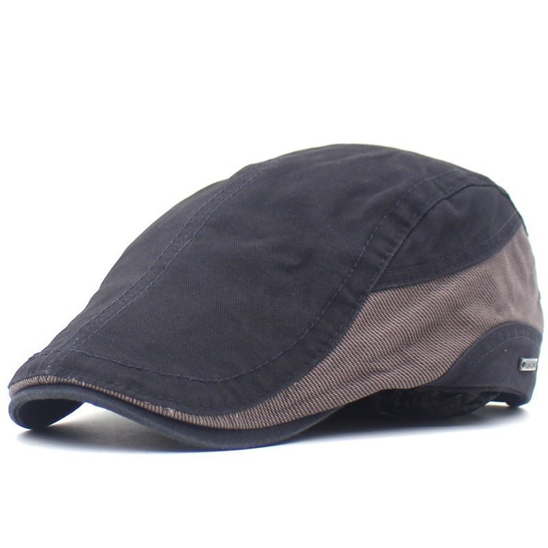 Exclusive Cotton Beret Outdoor Sun Hat — Green — Size M — Detail View