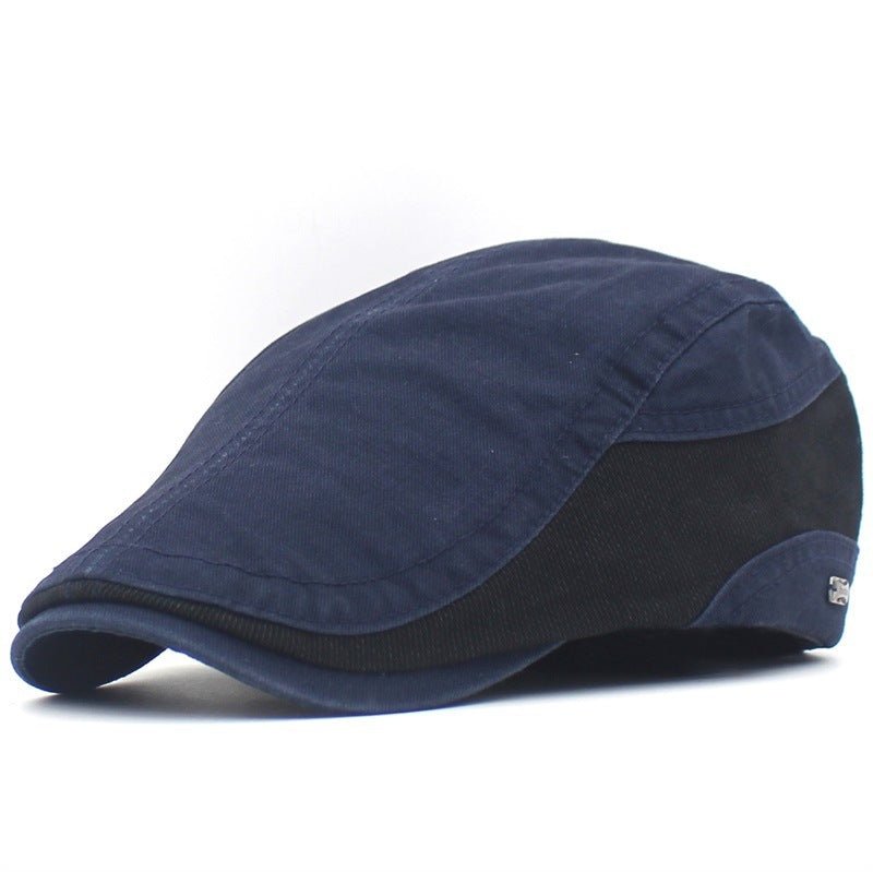 Exclusive Cotton Beret Outdoor Sun Hat — Green — Size M — Lifestyle View