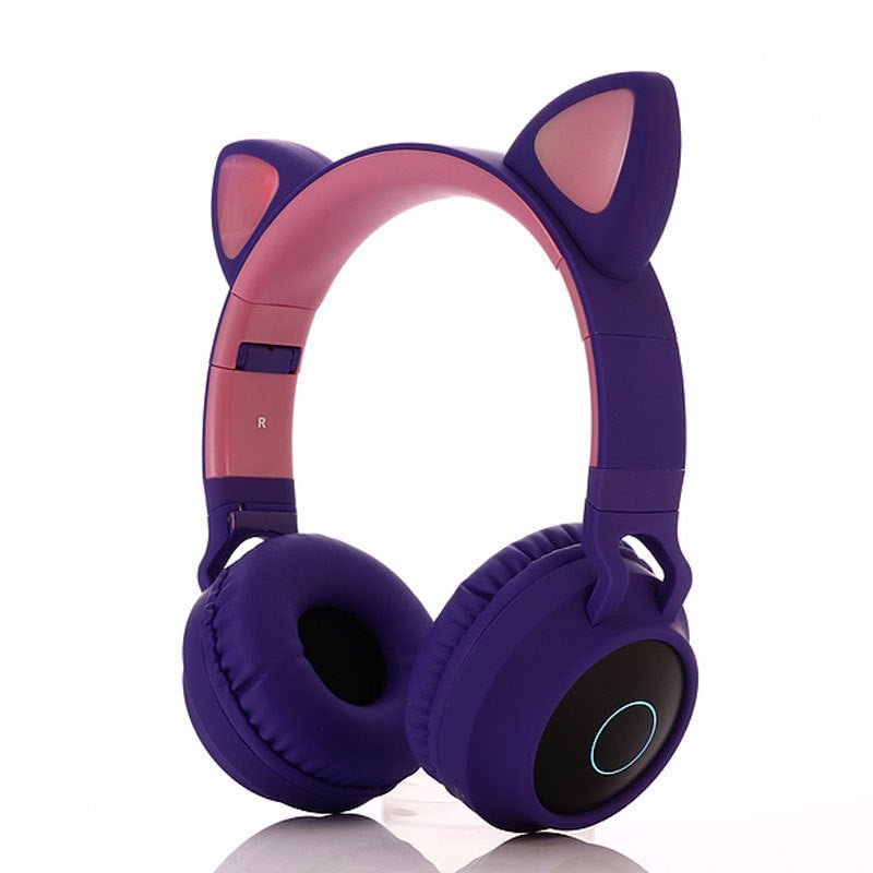 Exclusive Cute Bluetooth 5.0 Headphone — Violet — Alternate View 7