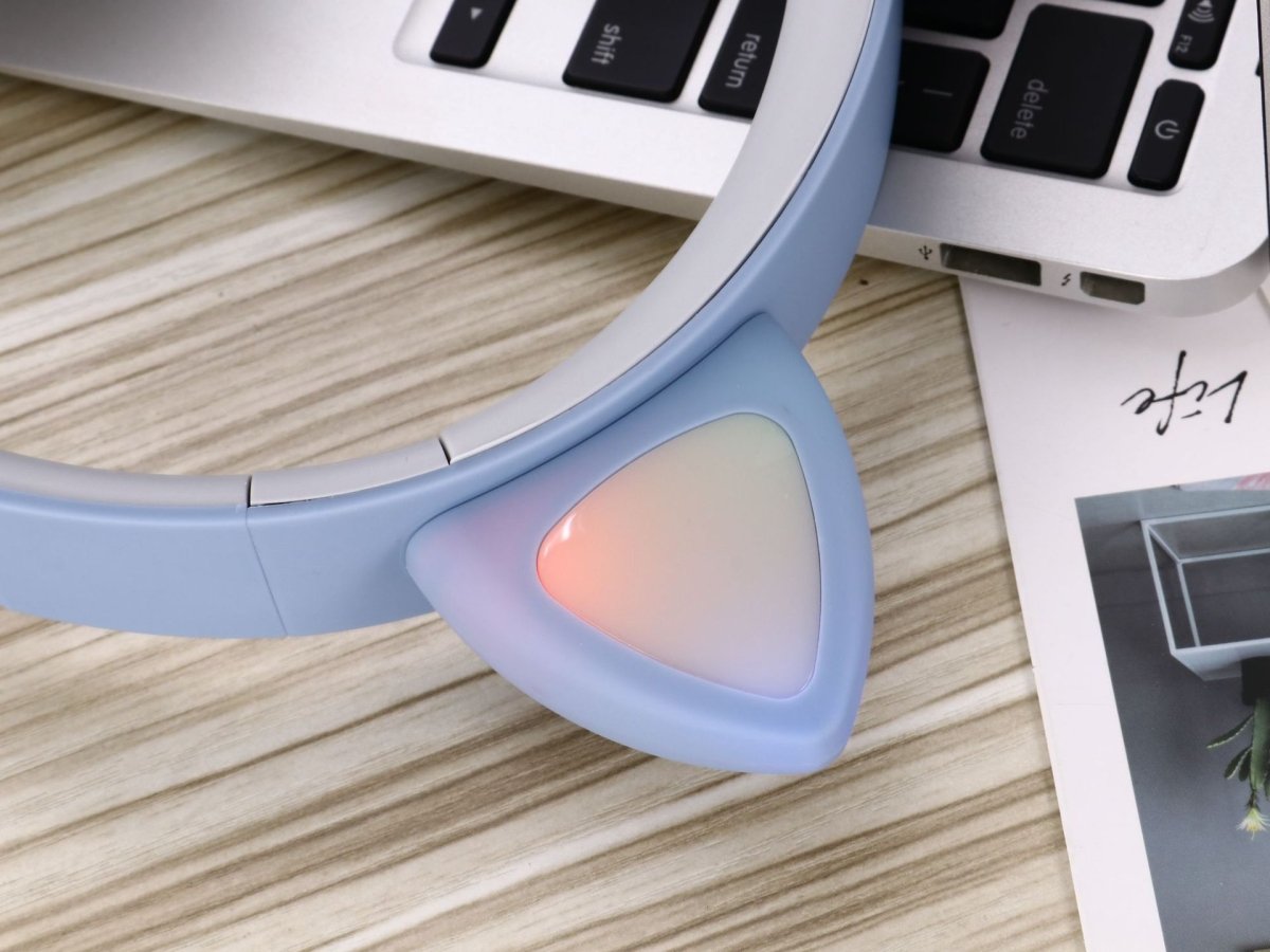 Exclusive Cute Bluetooth 5.0 Headphone — Violet — Alternate View 15