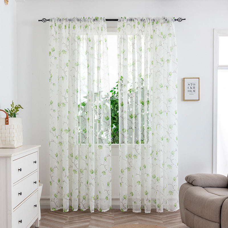 Exclusive Light Transmission Decorative Curtain — Blue — Size 1x 2 M — Alternate View 19