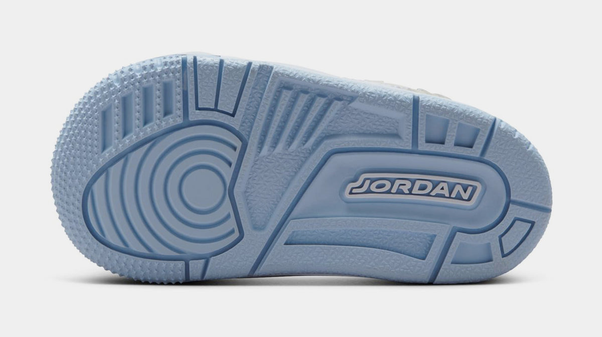 Exclusive Spizike Low Infant Toddler Basketball Shoes (White/Neutral Grey/Metallic Silver) — 2C — Top View