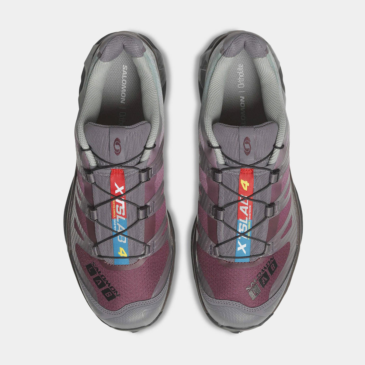 Exclusive XT 4 OG Mens Running Shoes (Excalibur/Green Milieu/Tawny Port) — 4 — Side View