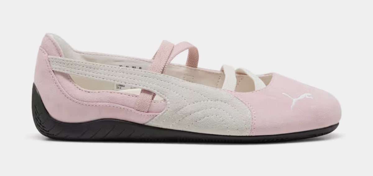 Exclusive Speedcat Ballet Suede Womens Lifestyle Shoes (Whisp Of Pink/Warm White) — 5.5 — Front View