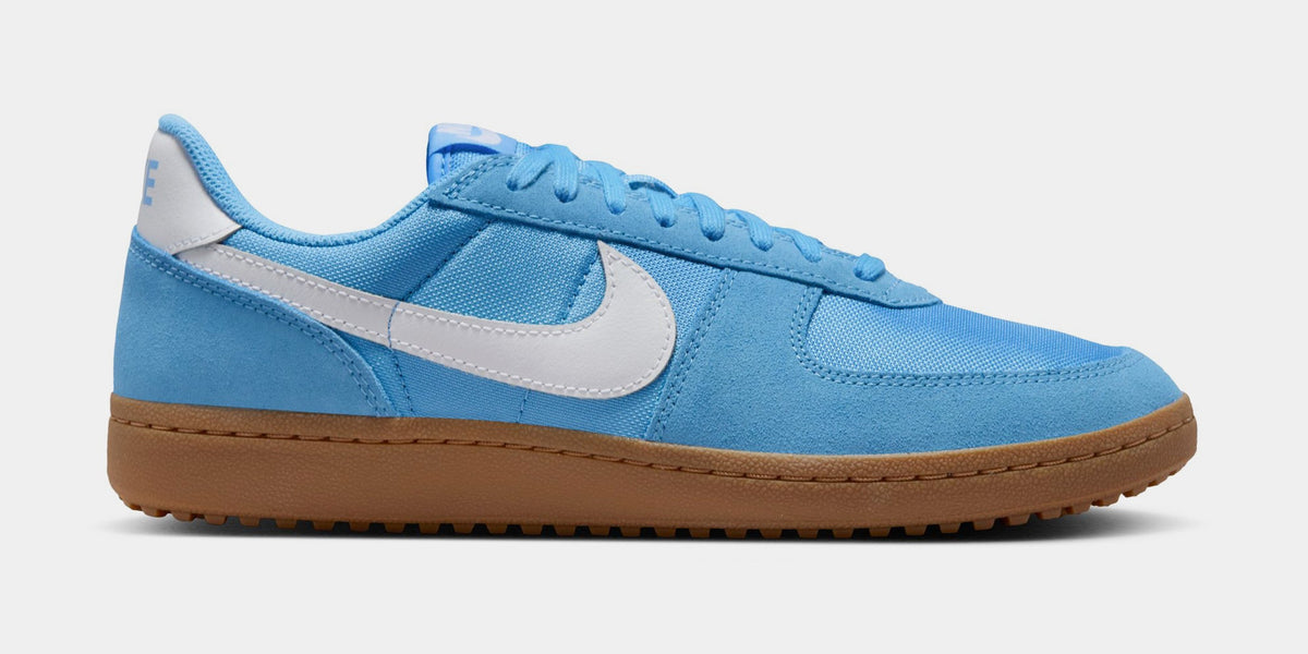 Exclusive Field General Mens Lifestyle Shoes (University Blue/Gum Medium Brown/White) — 4 — Front View