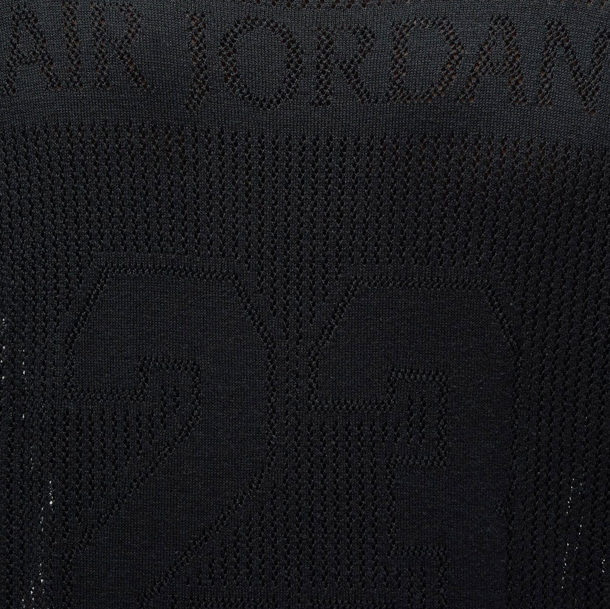 Exclusive Knit Football Mens Jersey (Off Noir/Dark Smoke Grey) — S — Back View