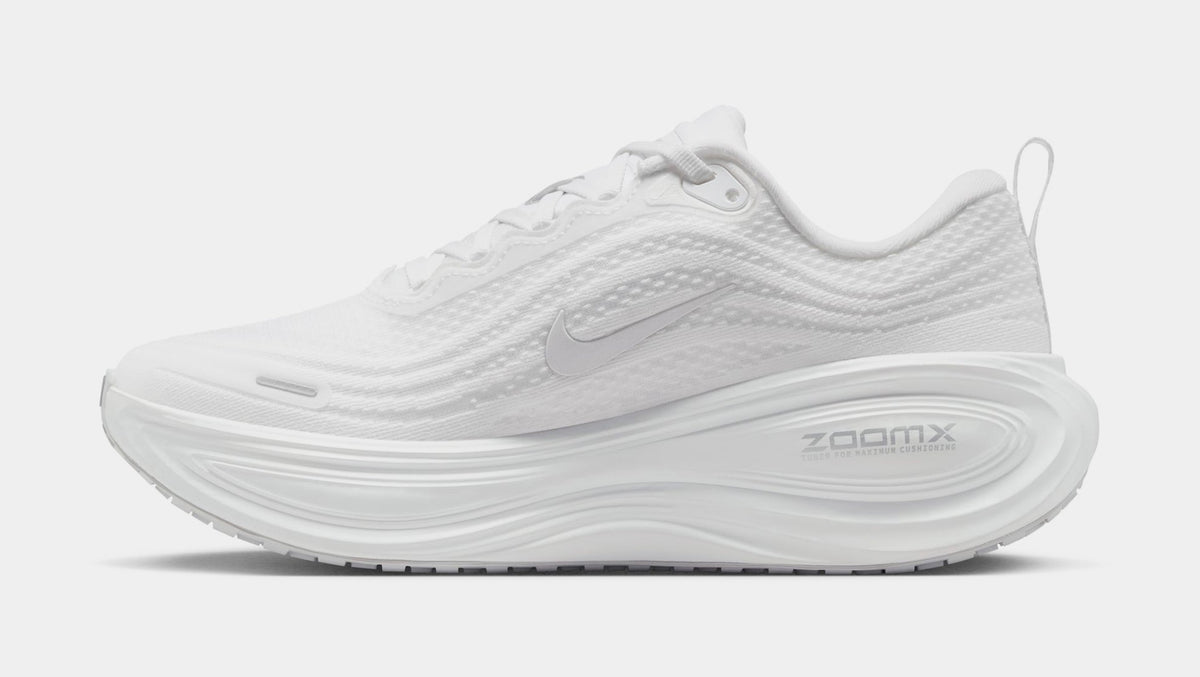 Exclusive Vomero Plus Womens Running Shoes (White/Summit White/Photon Dust) — 5 — Back View