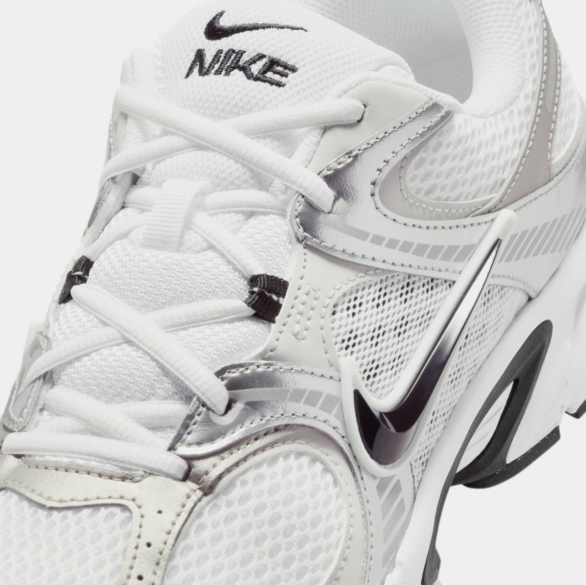 Exclusive V5 RNR Mens Running Shoes (White/Black/Vast Grey) — 8 — Back View