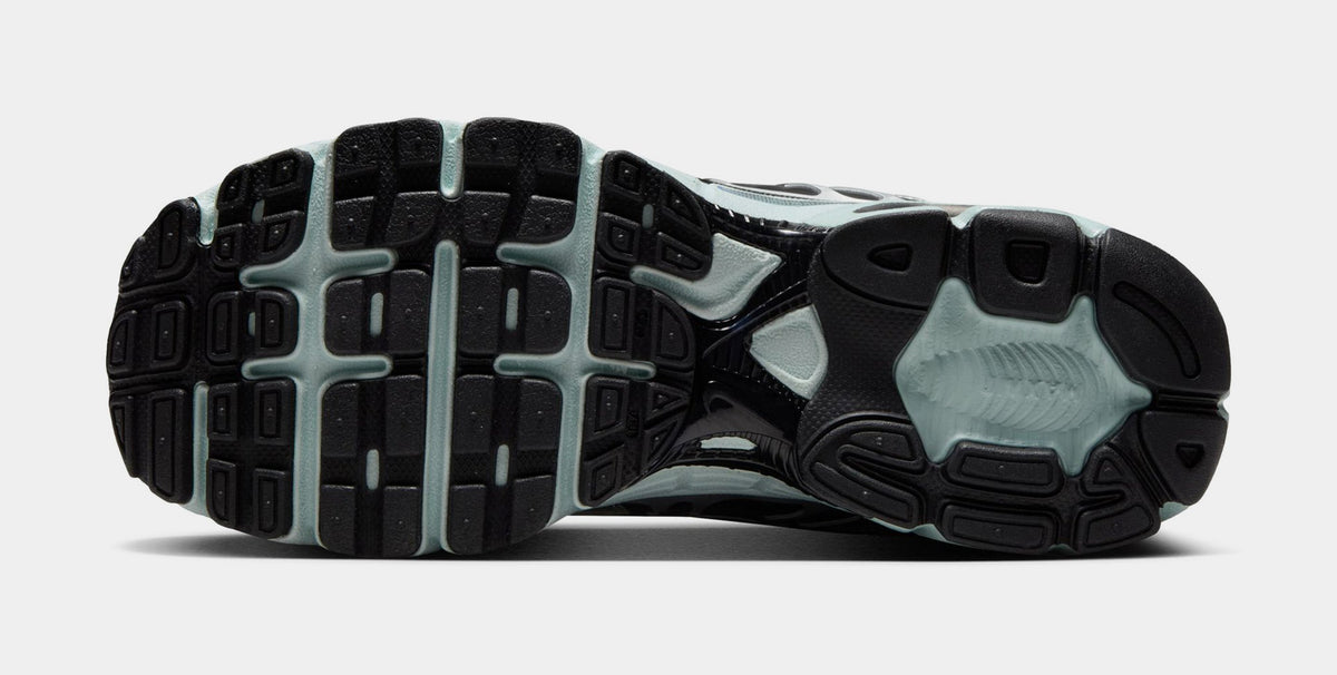 Exclusive Air Max Moto Womens Running Shoes (Cannon/Black/Metallic Silver/Green Haze) — 5 — Top View
