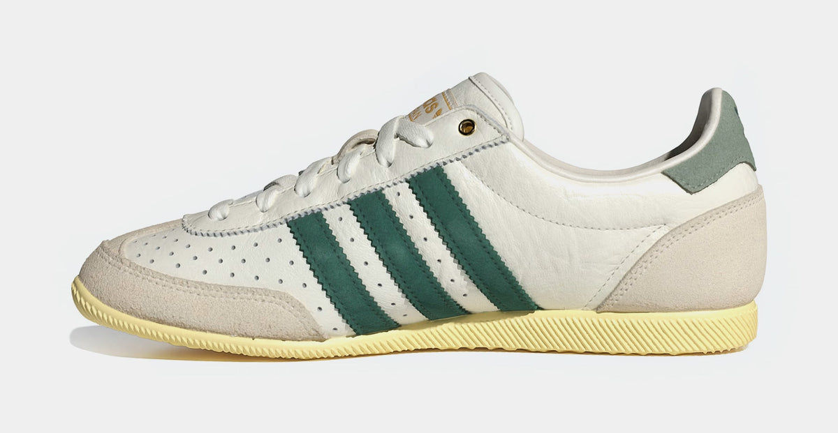 Exclusive Japan Womens Lifestyle Shoes (Off White/Collegiate Green/Orange Tint) — 5 — Back View