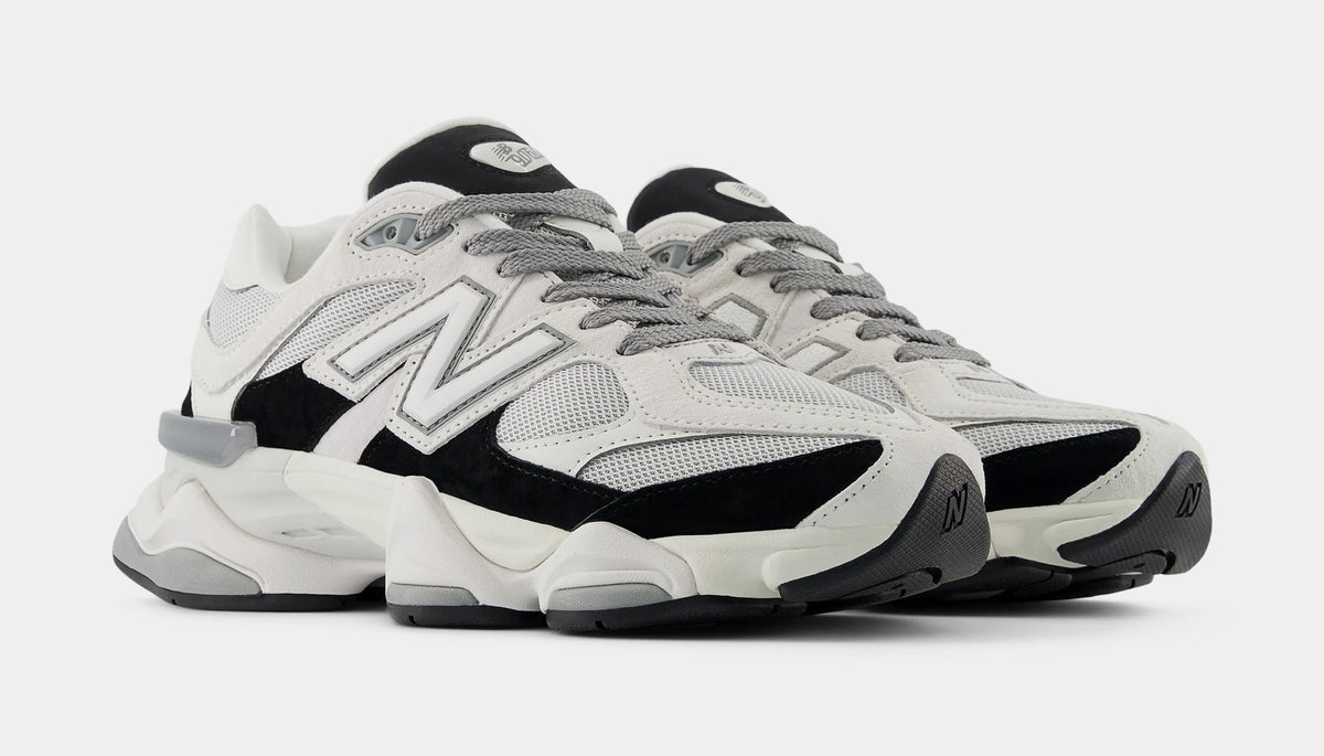 Exclusive 9060 Mens Lifestyle Shoes (Grey/Jet Black) — 8 — Detail View