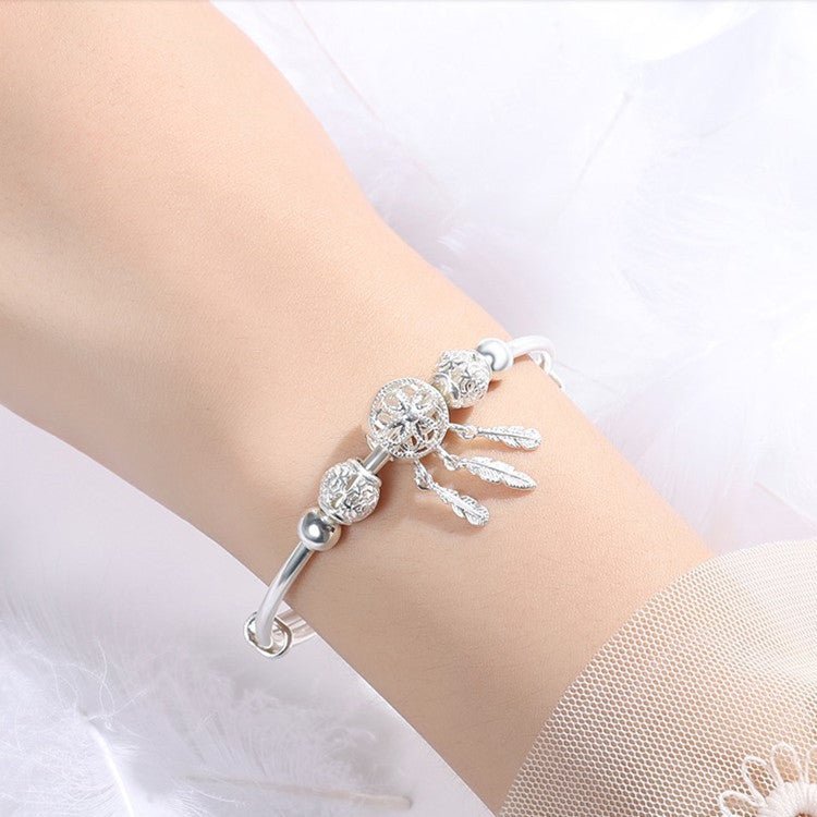 Exclusive Dreamcatcher Vintage Lucky Beads Elegant Bracelet — Dreamcatcher Bracelet — Size 1PCS — Alternate View 7