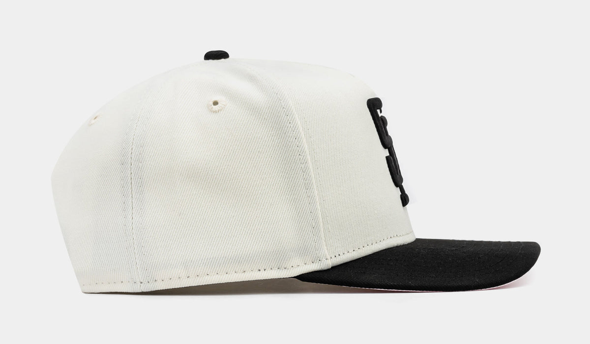 Exclusive Shoe Palace Exclusive San Francisco Giants Curve Rose 950AF Snapback Mens Hat (Beige/Black) — OS — Side View