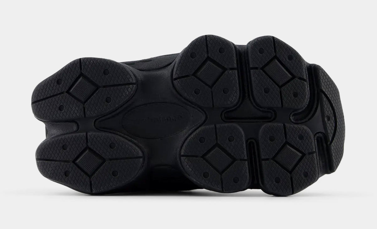 Exclusive 9060 Infant Toddler Lifestyle Shoes (Black/Phantom) — 2C — Top View