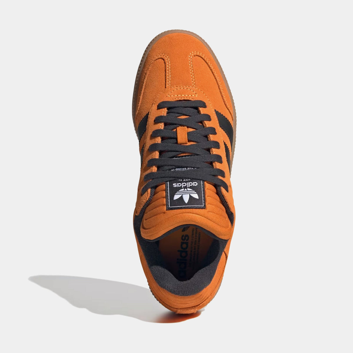 Exclusive Samba XLG Mens Lifestyle Shoes (Crew Orange/Carbon/Gum) — 4 — Side View