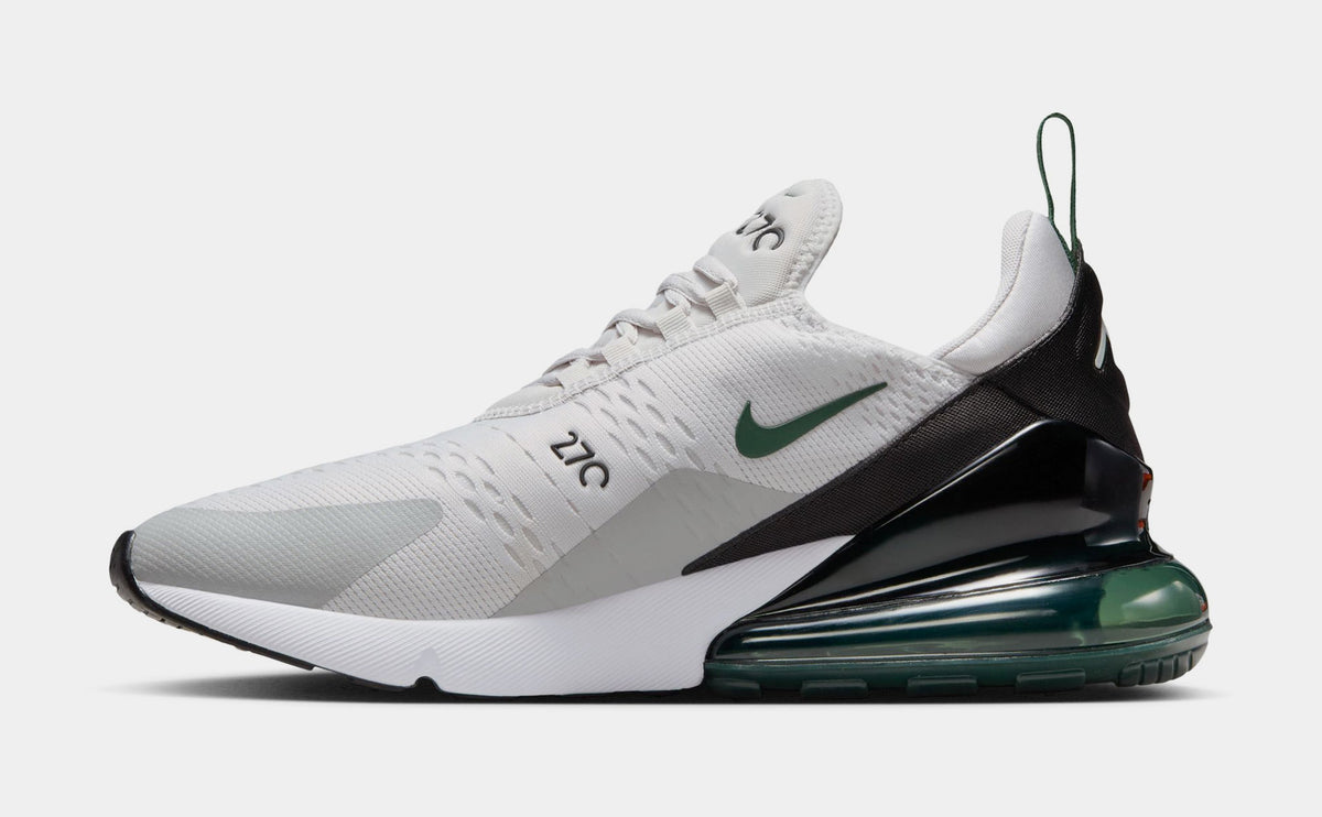 Exclusive Air Max 270 Mens Running Shoes (Vast Grey/Fir Light/Smoke Grey/Black) — 6 — Back View